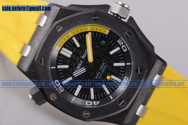 Audemars Piguet Royal Oak Offshore Diver Watch Best Replica PVD 15706AU.00.A002CA.01(EF)